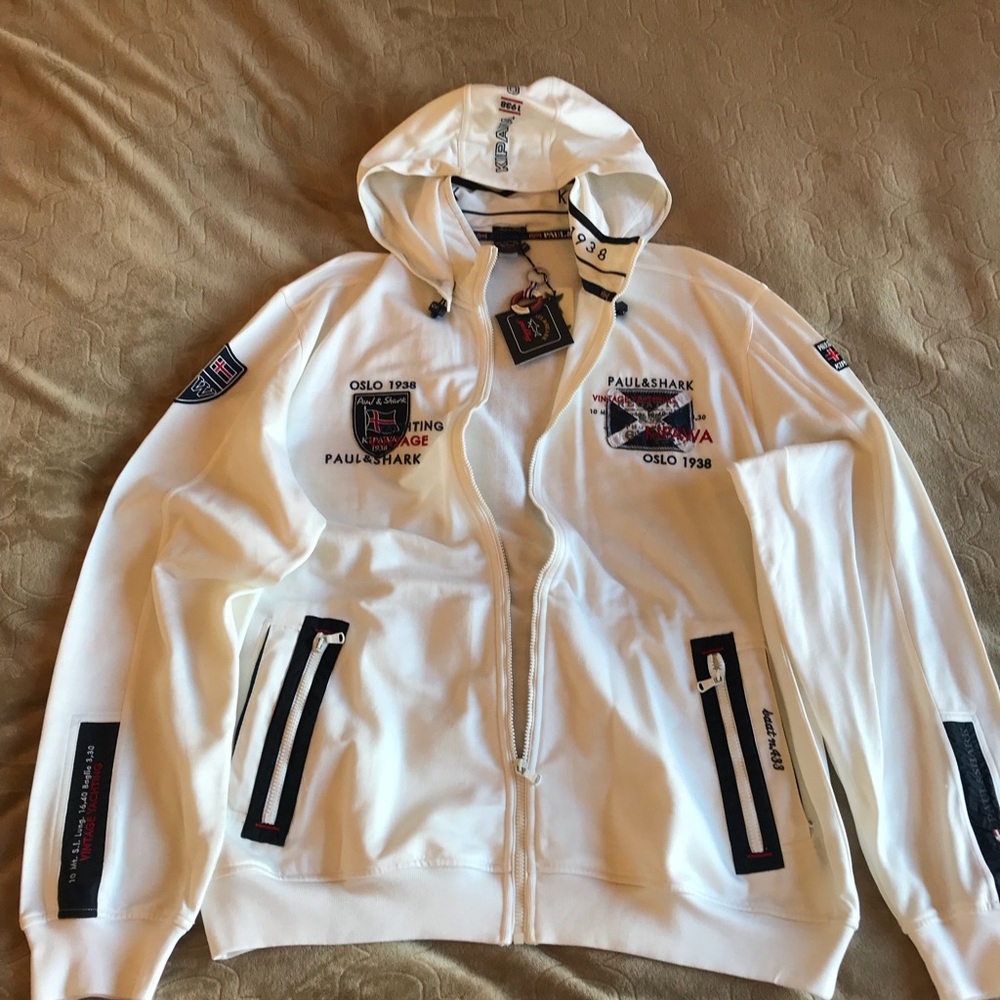 Paul & Shark men sport suit XXL white - Picture 2 of 8